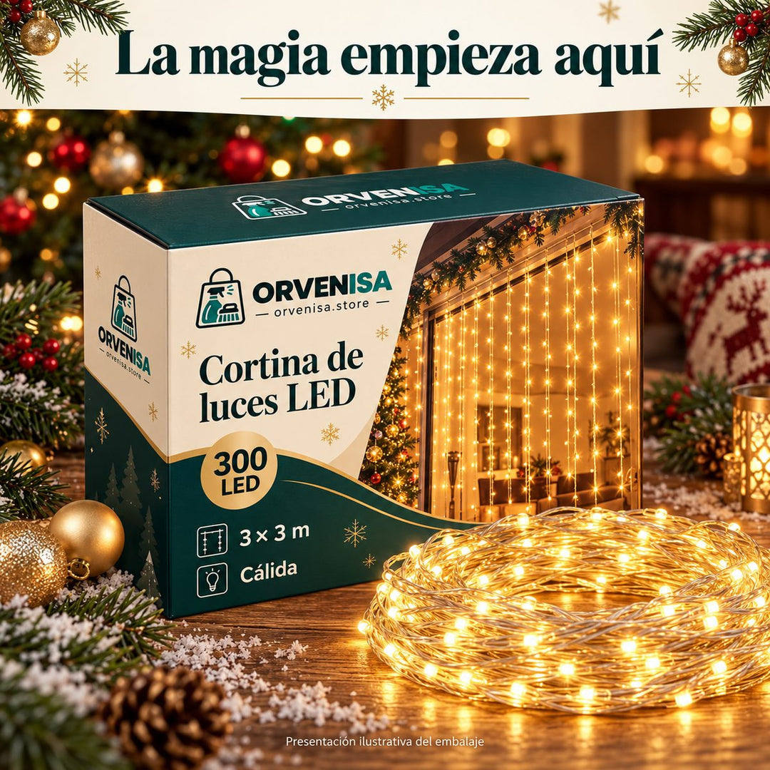 Caja de la cortina de luces LED Masify