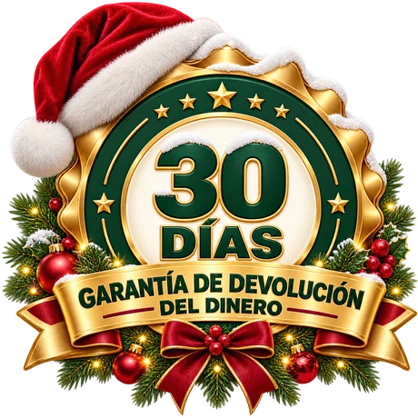 30 días · Garantía de devolución del dinero